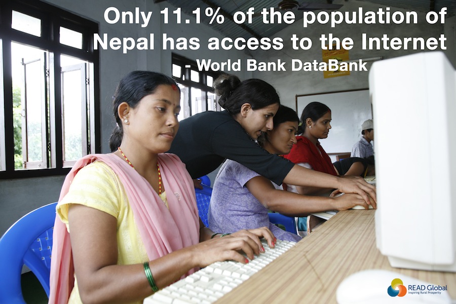 Access to Internet in Nepal