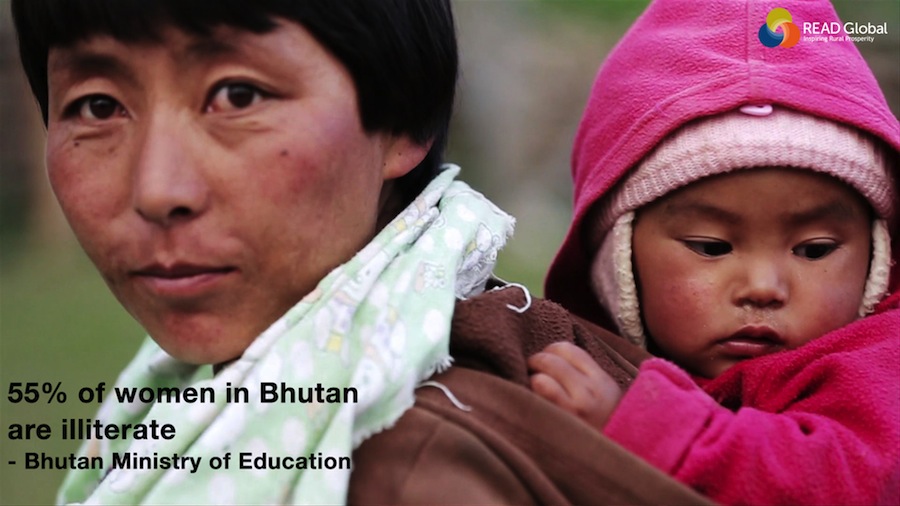 Bhutan Female Illiteracy Rate