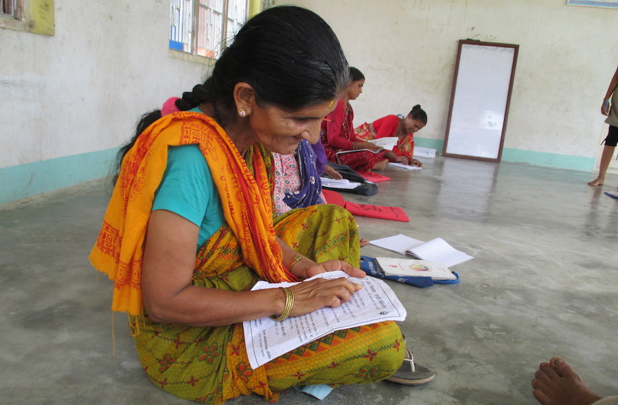 Bacchauli Nepal Woman Literacy