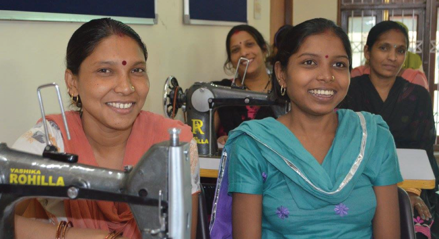 Women at the Wazirabad Center