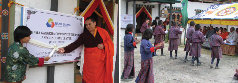 Inauguration of Bhutan's 8th Center