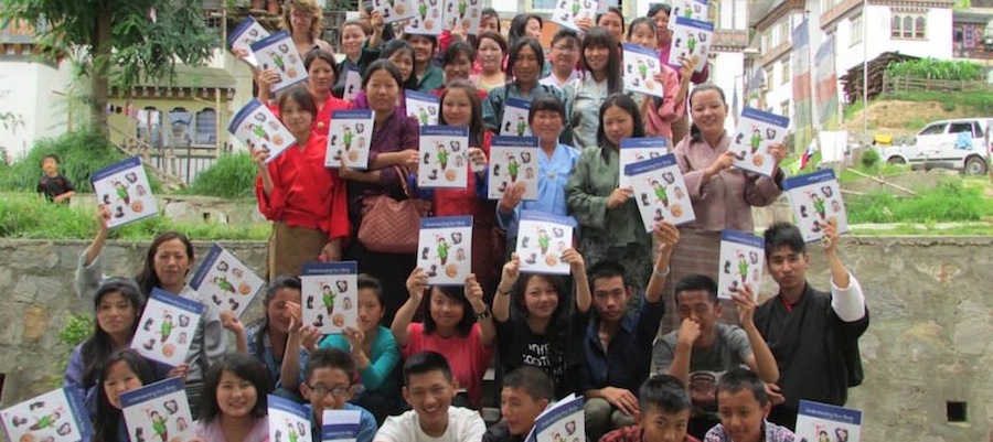 Launch of the Women's Health Manual in Bhutan